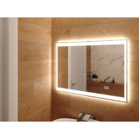 Зеркало для ванной с подсветкой Инворио 140х70 см