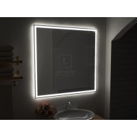 Зеркало в ванную комнату с подсветкой и подогревом Люмиро Слим